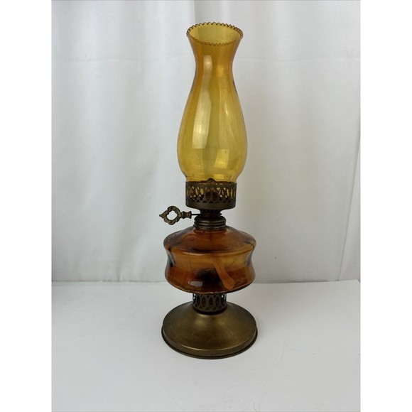 Sail Boat Accents Vintage Sail Boat Brand Amber Oil Lamp 5 Poshmark